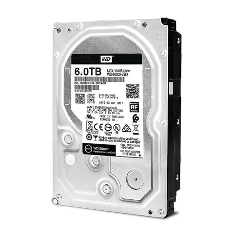 Ổ cứng HDD Western Digital Black 6TB 3.5″ SATA 3 – WD6003FZBX