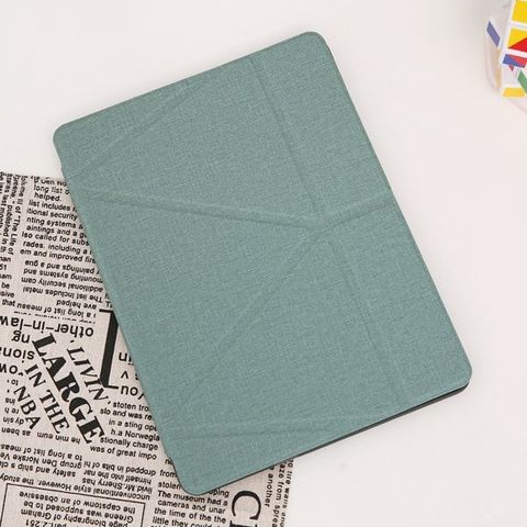 Ốp lưng iPad Air 2019 10.5 inch nhựa cứng viền dẻo MOSTER JM TPU PU Teal