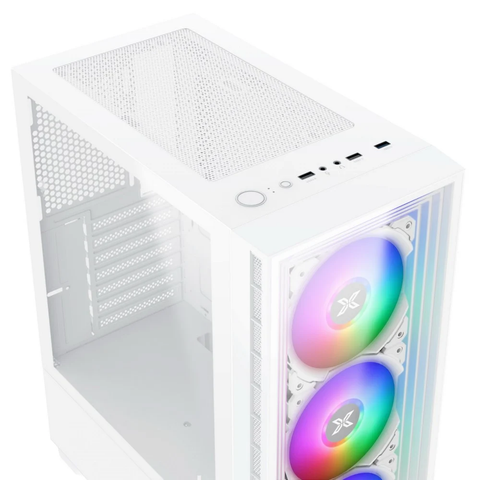 Case Xigmatek Phantom 3f White (3 Fan Rgb)