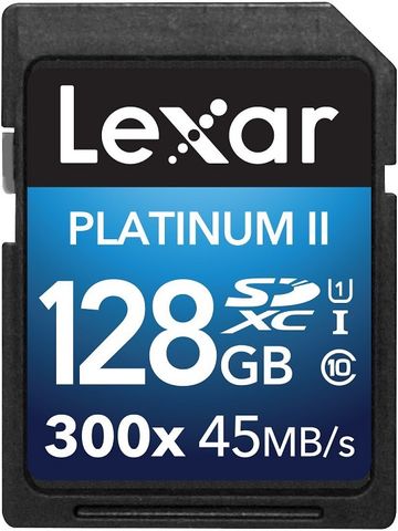 Lexar® Platinum Ii 300X Sdhc/Sdxc™ Uhs-I Cards 128Gb