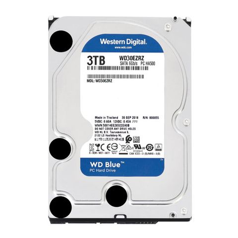 Ổ cứng HDD Western Digital Blue 3TB 3.5″ SATA 3 – 5400RPM