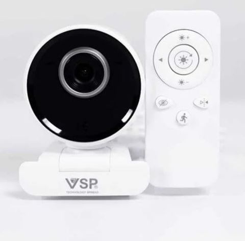 Webcam VSP W66/W, Full HD, 1080P, Có mic, Remote điều khiển