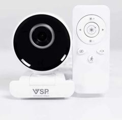  Webcam VSP W66/W, Full HD, 1080P, Có mic, Remote điều khiển 
