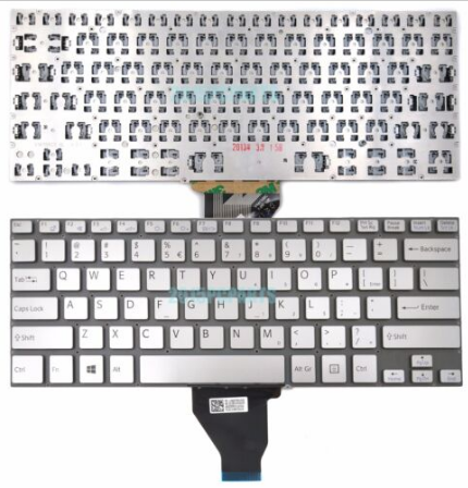 Bàn phím dùng cho laptop Sony SVF14A Màu trắng