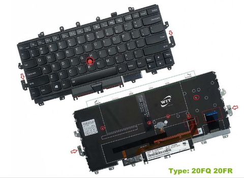 BÀN PHÍM DÙNG CHO LAPTOP LENOVO X1 YOGA GEN 1 TM