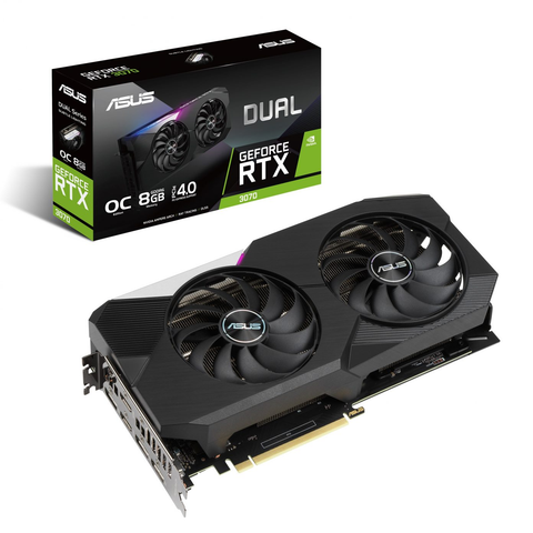 ASUS Dual RTX 3070 8G OC