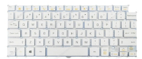 Bàn phím dùng cho laptop LG 14Z490 14Z980 trắng