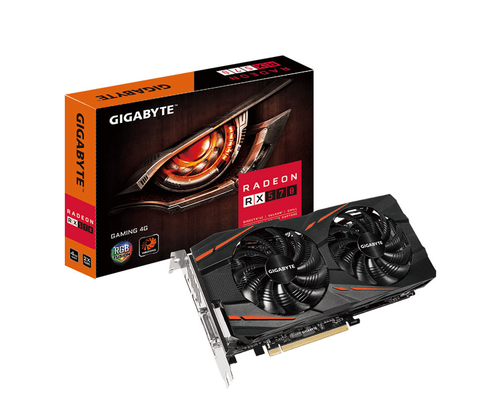 Vga Radeon Rx570 4G D5 Gigabyte Gaming 2 Fan