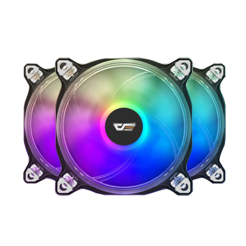 Fan Case Darkflash CF8 Pro 12cm RGB Pack 3 Fan