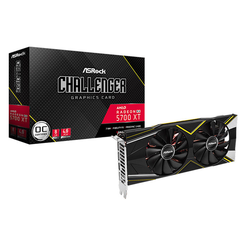 Vga Radeon Rx5700Xt 8G Gddr6 Asrock Challenger D Oc