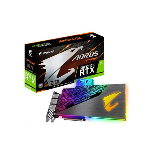 Card màn hình GIGABYTE AORUS RTX 2080 Ti XTREME WATERFORCE WB-11G