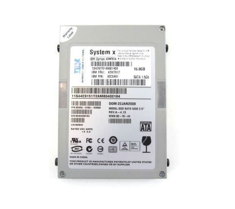 Ibm Ssd  43W7617 15.8Gb 2.5