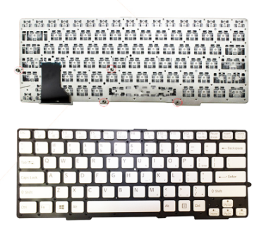 Bàn phím dùng cho laptop Sony SVS13 Màu bạc