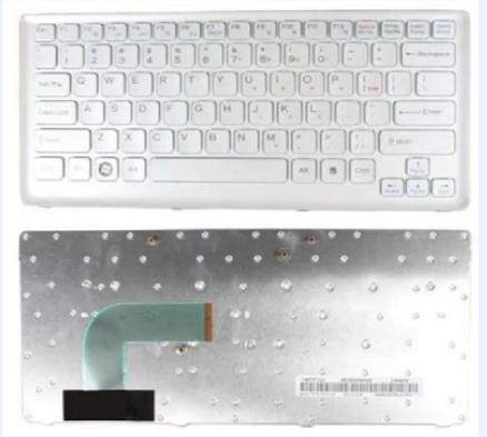Bàn phím dùng cho laptop Sony CS Màu trắng