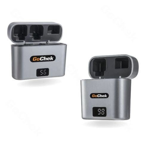 HỘP SẠC MIC THU ÂM KHÔNG DÂY CÀI ÁO GOCHEK ULTRA