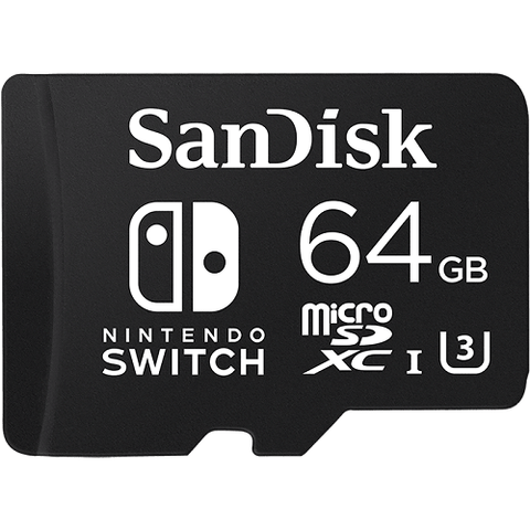 Sandisk Microsdxc Cards For Nintendo Switch 64 Gb