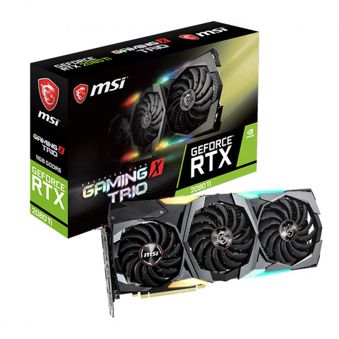 VGA MSI RTX 2080Ti 11G GDDR6 Gaming X Trio
