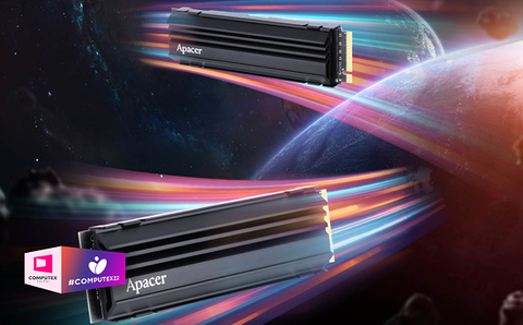 Apacer khoe SSD chuẩn PCle Gen 5, tốc độ đọc 13GB/s trong sự kiện Computex 2022