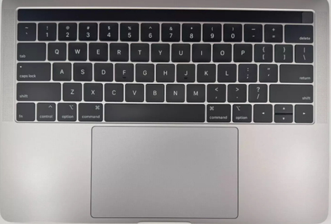 Mâm phím Macbook A1989 Full C Gray Chuẩn US+ Trackpad + pin