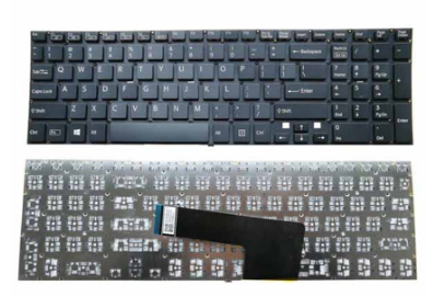 Bàn phím dùng cho laptop Sony SVF15 Màu đen LED