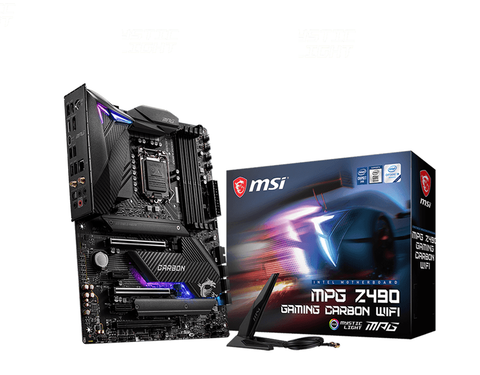 mainboard msi mpg z490 gaming carbon wifi