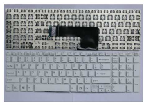 Bàn phím dùng cho laptop Sony SVF15 Màu trắng
