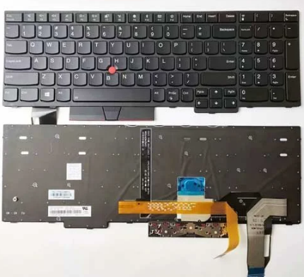 Bàn phím dùng cho laptop Lenovo E580 P53 T15 Gen 2 chuột Zin