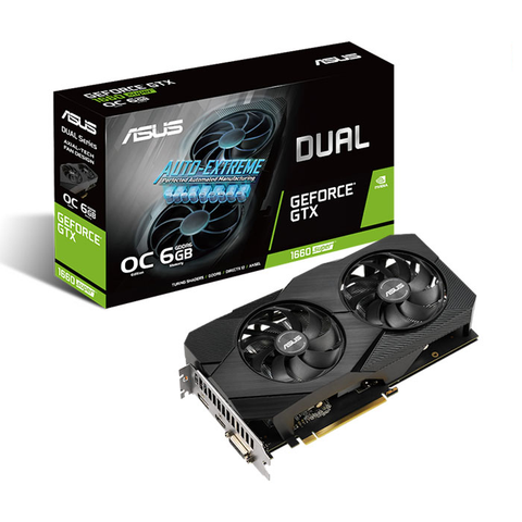 VGA Asus GTX 1660 Super 6G GDDR6 Dual EVO