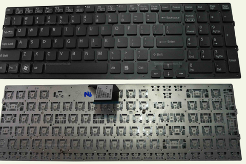 Bàn phím dùng cho laptop Sony CB Màu đen