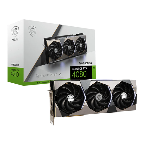 Card Vga Msi Geforce Rtx 4080 Suprim X 16gb