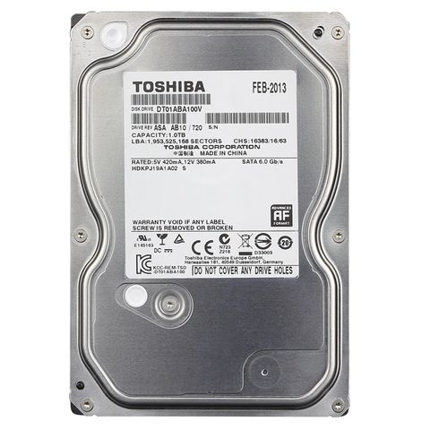 Hdd Toshiba Sata 1Tb 3.5