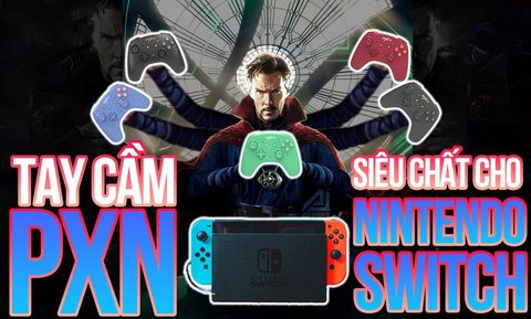 Tay cầm PXN 9607X tối ưu cho cả hai nền tảng PC và Nintendo Switch đã xuất hiện tại Việt Nam với cực nhiều phiên bản màu cho đủ mọi lứa tuổi!