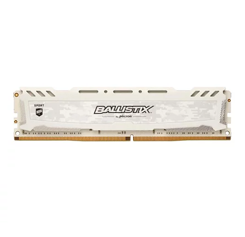 Crucial Ballistix Sport Lt White 32Gb Kit (4 X 8Gb) Ddr4-2666 Udimm