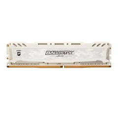  Crucial Ballistix Sport Lt White 32Gb Kit (4 X 8Gb) Ddr4-2666 Udimm 