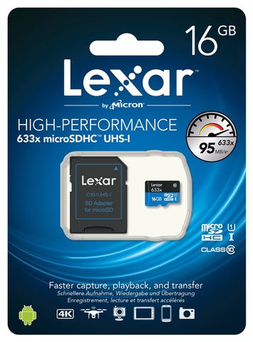 Thẻ Nhớ Lexar 16Gb - Micro Sd