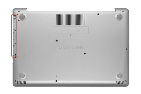Vỏ mặt D dùng cho laptop Dell Inspiron 3580 có DVD bạc