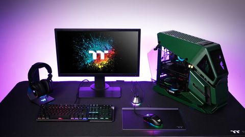 Thermaltake tiết lộ Vỏ máy vi tính AH T200 màu xanh ngọc lam và xanh lục lam