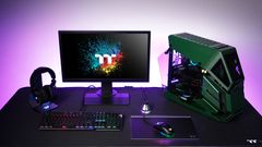  Thermaltake tiết lộ Vỏ máy vi tính AH T200 màu xanh ngọc lam và xanh lục lam 