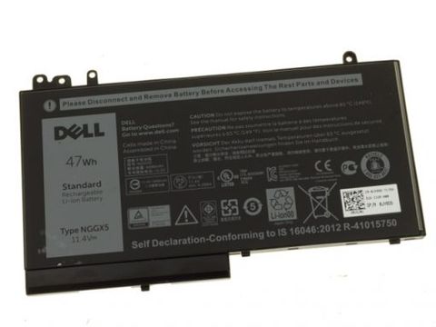 Pin laptop Dell Latitude E5250 E5270 E5450 E5470 E5550 E5570 – E5470 NGẮN 47WH (ZIN) – 3 CELL