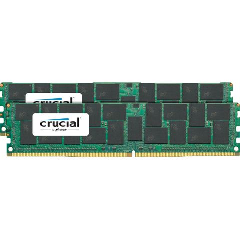 Crucial 128Gb Kit (2 X 64Gb) Ddr4-2400 Lrdimm