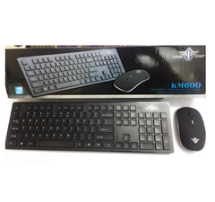  Combo Phím Chuột Không Dây Warship KM600 