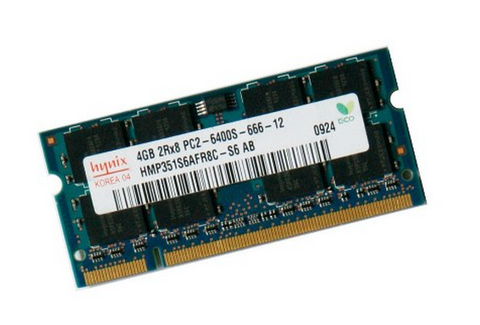 ram laptop 2gb ddr2- 6400 pc2