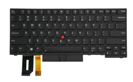 Bàn phím dùng cho laptop Lenovo E480 T480S TrackPoint LED
