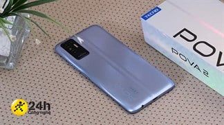 Trên tay Tecno POVA 2: Điện thoại pin 7.000 mAh, thiết kế đẹp, giá chỉ hơn 3 triệu*, dùng chạy Grab cả ngày chẳng lo hết pin