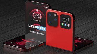 Mê mẩn trước mẫu ý tưởng iPhone 13 màn hình gập với notch tai thỏ nhỏ gọn, mặt sau có thêm màn hình thứ hai