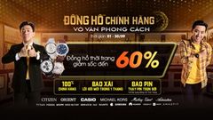  Tung ưu đãi giảm sốc lên đến 60%, hàng loạt đồng hồ thời trang thời thượng giá rẻ hết hồn trong tháng 9 này, tham khảo ngay 
