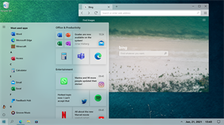 Đây có phải là giao diện mà người dùng đang mong đợi ở thiết kế mới của Windows 10?