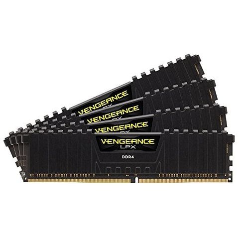 Vengeance® Lpx 16Gb (4X4Gb) Ddr4 Dram 2666Mhz C15  Black