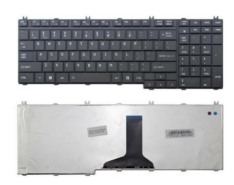 Bàn phím dùng cho laptop Toshiba P200 P205 X205 L350 L355D đen