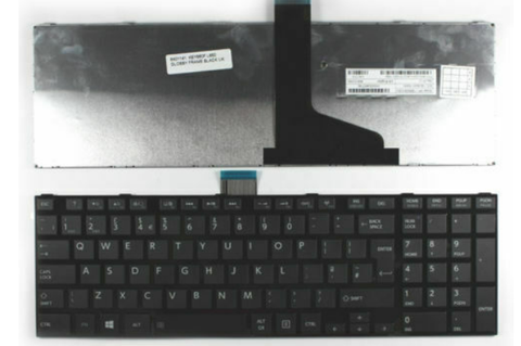 Bàn phím dùng cho laptop Toshiba L850 C850 C855 L850 màu đen